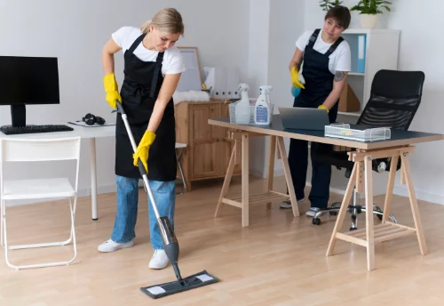 Nettoyage de bureau professionnel à Grossœuvre